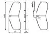 Гальмівні колодки, дискові BOSCH 0986494278 (фото 7)