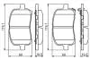 Тормозные колодки, дисковый тормоз.) BOSCH 0986494306 (фото 5)