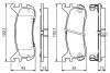 Тормозные колодки, дисковый тормоз.) BOSCH 0986494341 (фото 1)