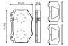 Гальмівні колодки дискові BOSCH 0986494352 (фото 1)