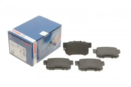 Комплект гальмівних колодок, дискове гальмо BOSCH 0986494358