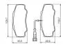 Гальмівні колодки, дискові BOSCH 0986494391 (фото 6)