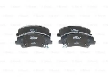 Колодки гальмівні (передні) Hyundai Accent IV/Kia Rio 10- BOSCH 0 986 494 563