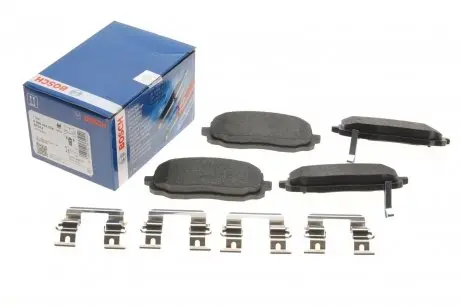 Тормозные колодки (передние) Hyundai I10 08-/Kia Picanto 04- BOSCH 0 986 494 594