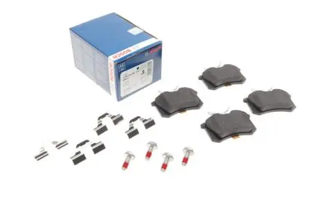 Тормозные колодки (задние) VW Caddy III 04-/Peugeot 308 07-/Citroen C4 04- (Lucas) (87.2x53.2x16.3) BOSCH 0 986 494 596