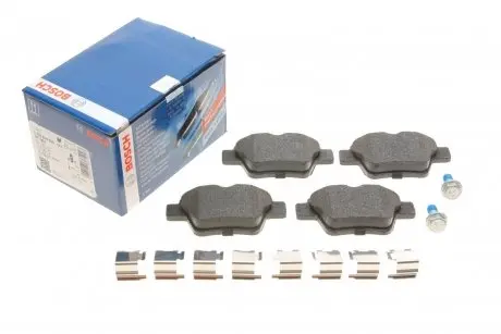 Тормозные колодки (задние) Citroen C4 04-11/Peugeot 207 06-13/307 00-12 BOSCH 0 986 494 605