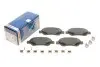 Тормозные колодки (передние) Citroen С1/Peugeot 107 05-/108 14-/Toyota Aygo 05- (с аксессуарами) BOSCH 0 986 494 606 (фото 1)