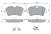 Тормозные колодки, дисковые. BOSCH 0986494607 (фото 4)