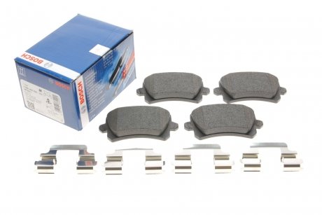 Тормозные колодки (задние) Audi A6/VW Passat/CC 1.8TSI/2.0TDI 05- BOSCH 0 986 494 626 (фото 1)