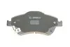 Тормозные колодки (передние) Toyota Auris 06-12/Corolla 06-14 (с прижимной пластиной)) BOSCH 0 986 494 638 (фото 3)