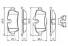 Тормозные колодки, дисковые. BOSCH 0986494645 (фото 7)