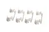 Колодки гальмівні (передні) MB E-class (W211/S211) 02-09 (+датчики) (з прижимною пластиною) BOSCH 0 986 494 647 (фото 12)