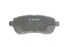 Колодки тормозные (передние) Ford Fiesta 08-/Mazda 2 07-15 (с прижимной пластиной)) BOSCH 0 986 494 652 (фото 3)
