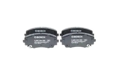Тормозные колодки, дисковые. BOSCH 0986494688