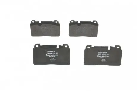 Тормозные колодки (передние) Audi Q5 08- BOSCH 0 986 494 702