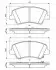 Тормозные колодки (передние) Hyundai Elantra 10-/ i30 11-/ Kia Ceed/Cerato 12- R15 BOSCH 0 986 494 712 (фото 1)
