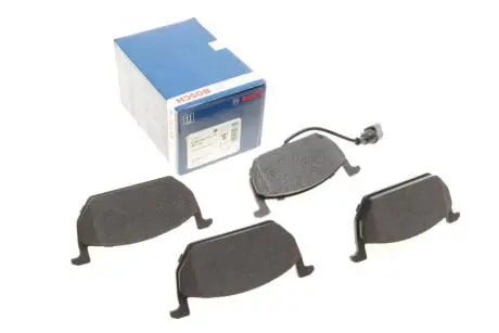 Колодки тормозные (передние) Ауди A3/Seat Leon/Skoda Octavia IV/V/VW Golf VII 12- (+датчик) BOSCH 0 986 494 721