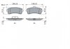 Тормозные колодки (задние) MB C-Class (W205)/S-Class (W222)/AMG (X290) 13- BOSCH 0 986 494 763 (фото 2)
