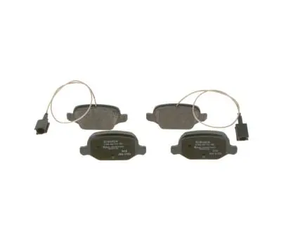 Гальмівні колодки дискові FIAT 500/Panda/Panda/Idea \'\'R BOSCH 0986494779