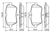 Колодки гальмівні (задні) MB S-class (W222/V222/X222/C217) 13- BOSCH 0 986 494 790 (фото 2)
