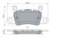 Комплект гальмівних колодок BOSCH 0 986 494 794 (фото 7)