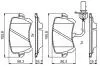Тормозные колодки, дисковые. BOSCH 0986494814 (фото 7)