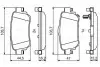 Колодки гальмівні (задние) Nissan Qashqai II/X-Trail/ Renault Kadjar 13- BOSCH 0 986 494 816 (фото 7)