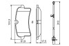 Тормозные колодки дисковые AUDI/ PORSCHE A8/S8/Macan \'\'R BOSCH 0986494841 (фото 7)