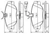 Гальмівні колодки, дискові BOSCH 0986494851 (фото 6)