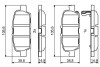 Тормозные колодки дисковые BOSCH 0986494857 (фото 7)