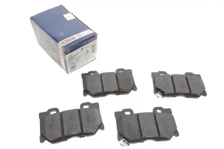 Тормозные колодки дисковые BOSCH 0986494863
