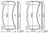 Гальмівні колодки, дискові BOSCH 0986494871 (фото 6)