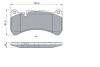 Комплект гальмівних колодок BOSCH 0 986 494 965 (фото 4)