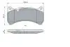 Комплект гальмівних колодок BOSCH 0 986 494 965 (фото 4)