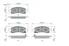 Комплект гальмівних колодок передн, BUICK ENCLAVE, CHEVROLET COLORADO, TRAILBLAZER, GMC ACADIA 3.6/4.2/5.3 09.01- BOSCH 0986494966 (фото 5)