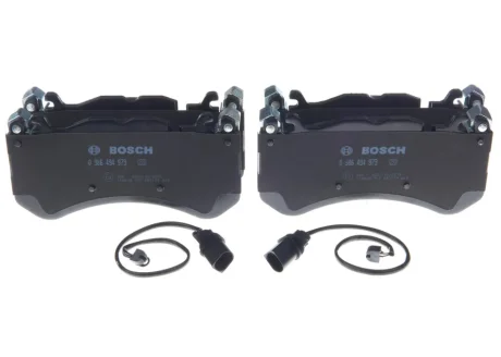 Комплект гальмівних колодок передн, AUDI A6 C6, A6 C7, A7 4.0/5.0 04.08-09.18 BOSCH 0986494973