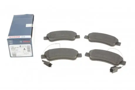 Колодки гальмівні (задні) Citroen Jumper/Fiat Ducato/Peugeot Boxer 06- (+датчики) BOSCH 0 986 494 994