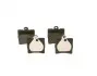 Тормозные колодки (задние) MB (W202/203/208/210) 93-11 BOSCH 0 986 495 080 (фото 1)