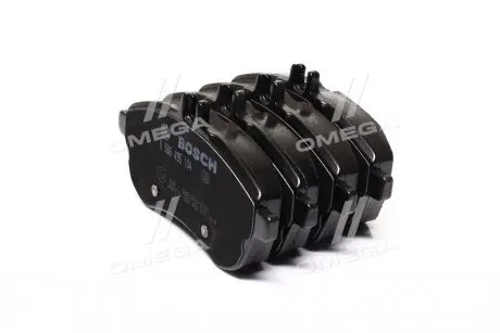 Тормозные колодки (передние) MB C-class (S204/W204)/E-class (S212/W212) 07- (Lucas) BOSCH 0 986 495 104
