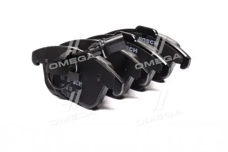 Колодки тормозные (передние) Audi A4 07-18/Audi A5 07-/Audi Q5 12-17 (+датчик) BOSCH 0 986 495 129