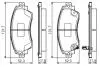Гальмівні колодки (набір) BOSCH 0986495132 (фото 4)