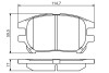 Гальмівні колодки дискові Lexus RX300 U1 2001-2003 F BOSCH 0986495140 (фото 1)