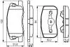 Тормозные колодки.) BOSCH 0986495313 (фото 5)