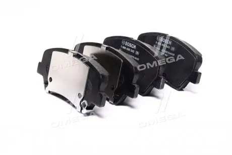 Тормозные колодки (передние) Hyundai Elantra 10-/ i30 11-/ Kia Cee 12- R15 BOSCH 0 986 495 343