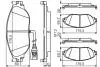 Колодки гальмівні (передні) Audi A3/Q3/Seat Leon/Skoda Kadiaq/Octavia/SuperB/VW Golf/Passat 12- BOSCH 0 986 495 350 (фото 7)