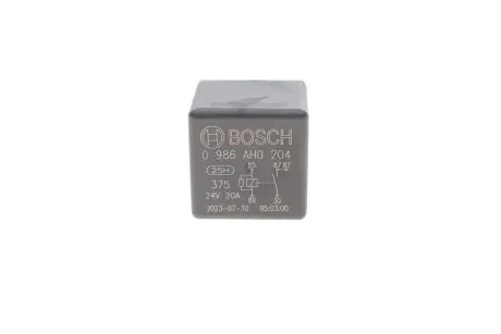 Реле поворотів (24V) Man/MB/Scania (5 контактов) BOSCH 0986AH0204