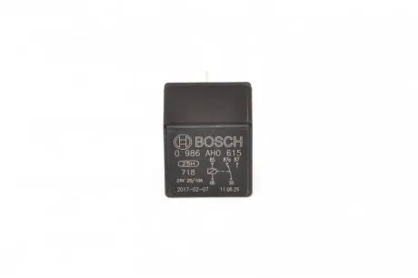 Реле поворотов (24V) Man/MB/Scania (5 контактов) = 0 332 204 202 BOSCH 0 986 AH0 615