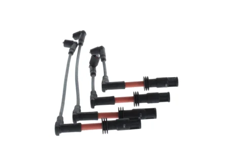 Комплект проводів запалювання ALFA ROMEO 145, 146, 147, 156, 166, GT, GTV, SPIDER 1.4-2.0 06.95-09.10 BOSCH 0986D00026