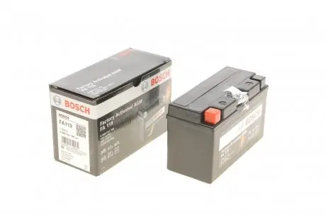 Акумуляторна батарея 6.5Ah/90A (150x66x93/+L/B0) (AGM) Factory Activated AGM BOSCH 0 986 FA1 190