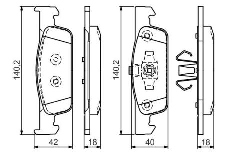 Автозапчасть BOSCH 0986TB3172